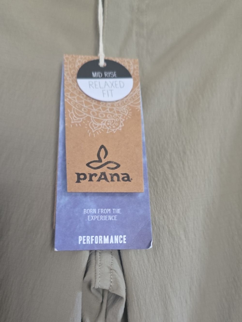 prAna Sage Convertible Pant Women's-Dark Khaki Hiking Pants Sz 10 - Picture 10 of 16